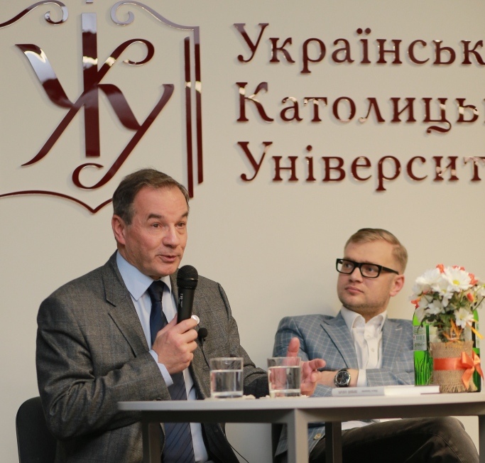 Michel Tereshchenko gave a public lecture at Lviv Business School of UCU