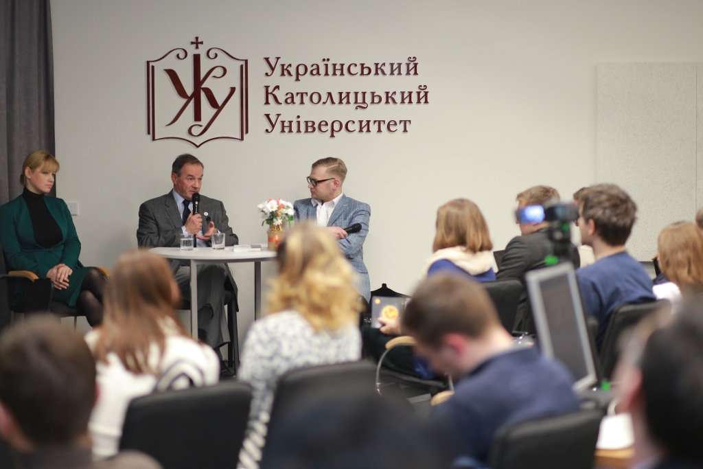 Michel Tereshchenko gave a public lecture at Lviv Business School of UCU