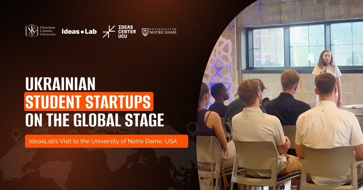 IdeasLab’s Visit to the University of Notre Dame, USA